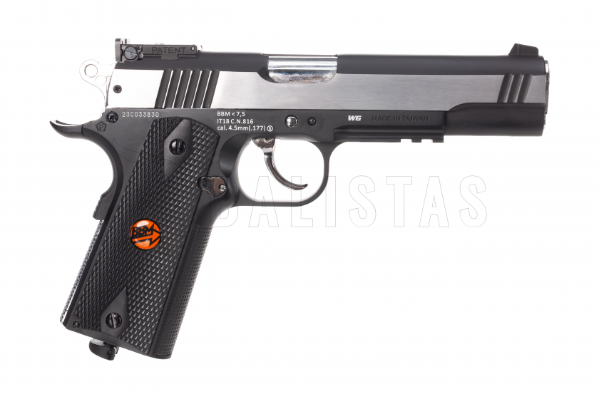 Légpisztoly Bruni US Combat 1911 M ezüst