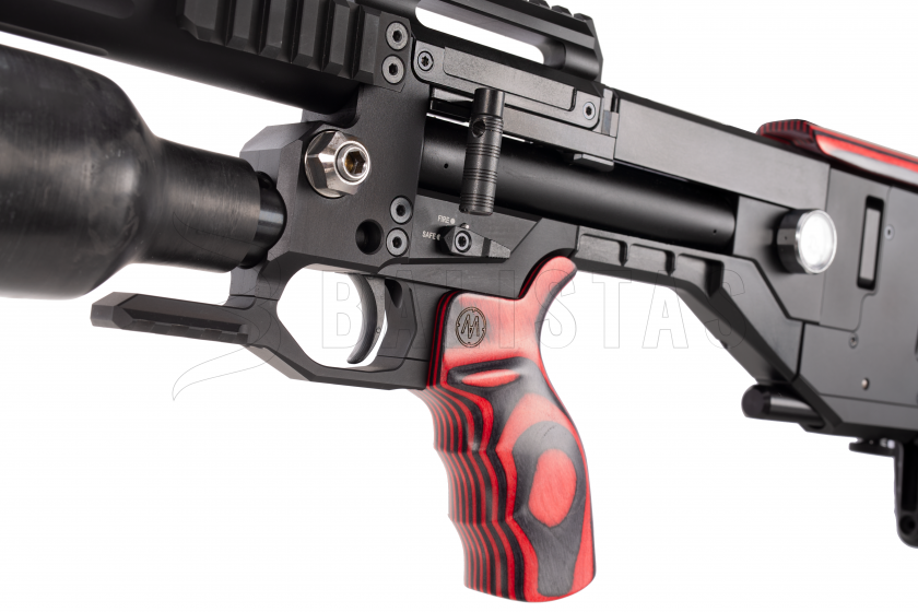 Légpuska AirMaks Krait L 5,5mm Red Lamino