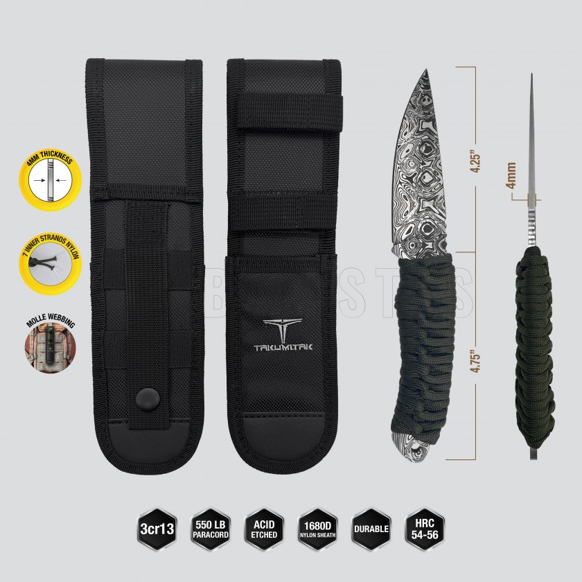 Kés Takumitak Nighthawk TKF101GN-CS