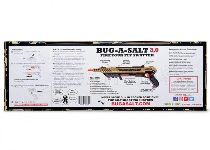 Sós légpuska Bug-A-Salt 3.0 Gold Digger