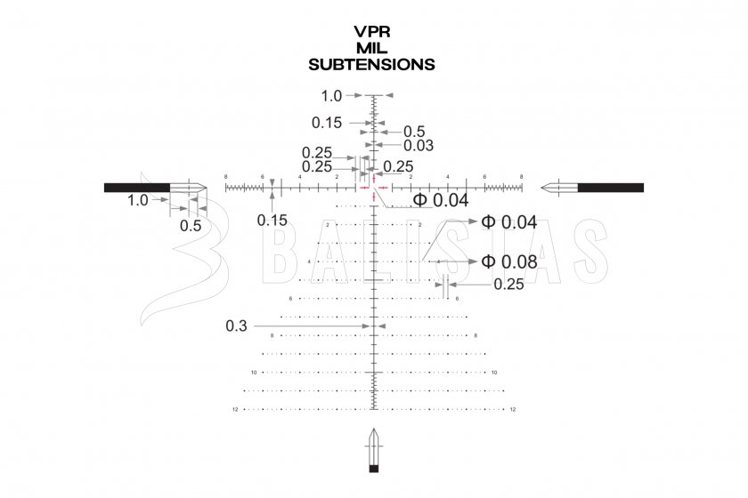 Távcső Arken EP-5 7-35X56 FFP VPR MRAD GENII