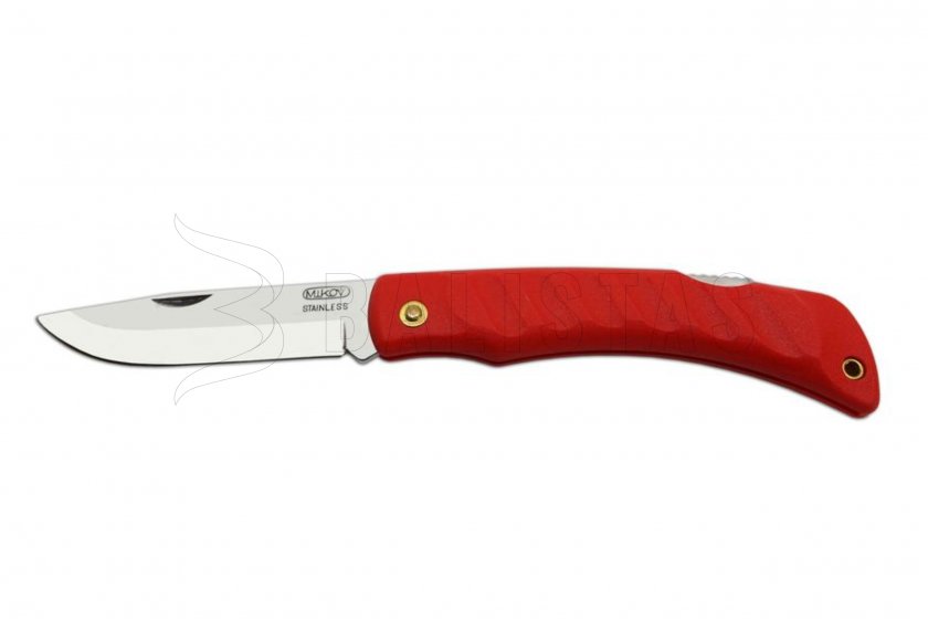 Kés Mikov Crocodile 243-NH-1 / klipsz - piros