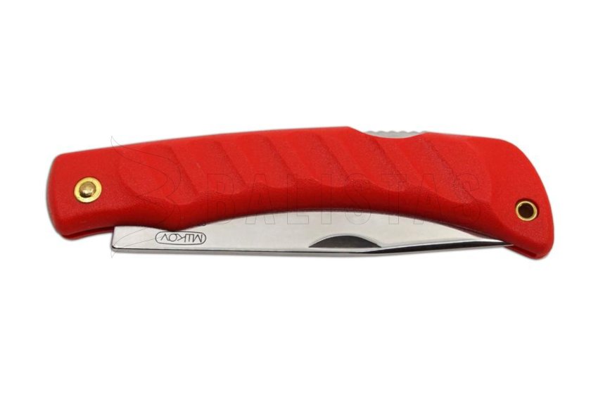 Kés Mikov Crocodile 243-NH-1 / klipsz - piros