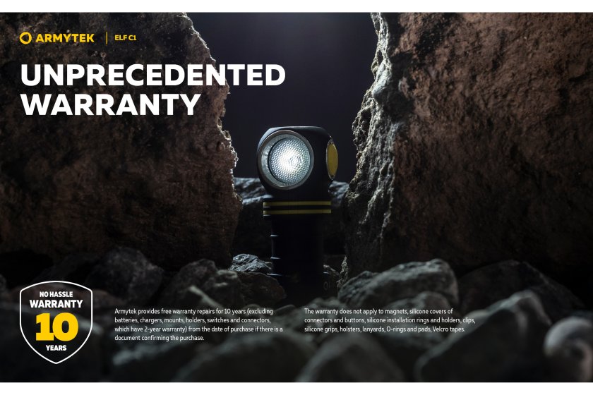 Multifunkciós lámpa Armytek Elf C1 USB-C fehér fény