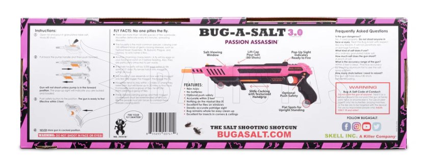 Sós sörétes puska Bug-A-Salt 3.0 Passion Assassin
