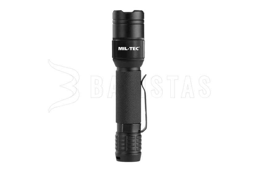 Taktikai zseblámpa Mil-Tec Mini Recharge Fekete