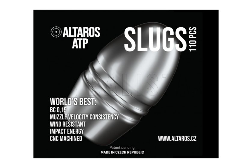 Esztergált ólom slug ATP 31gr .22