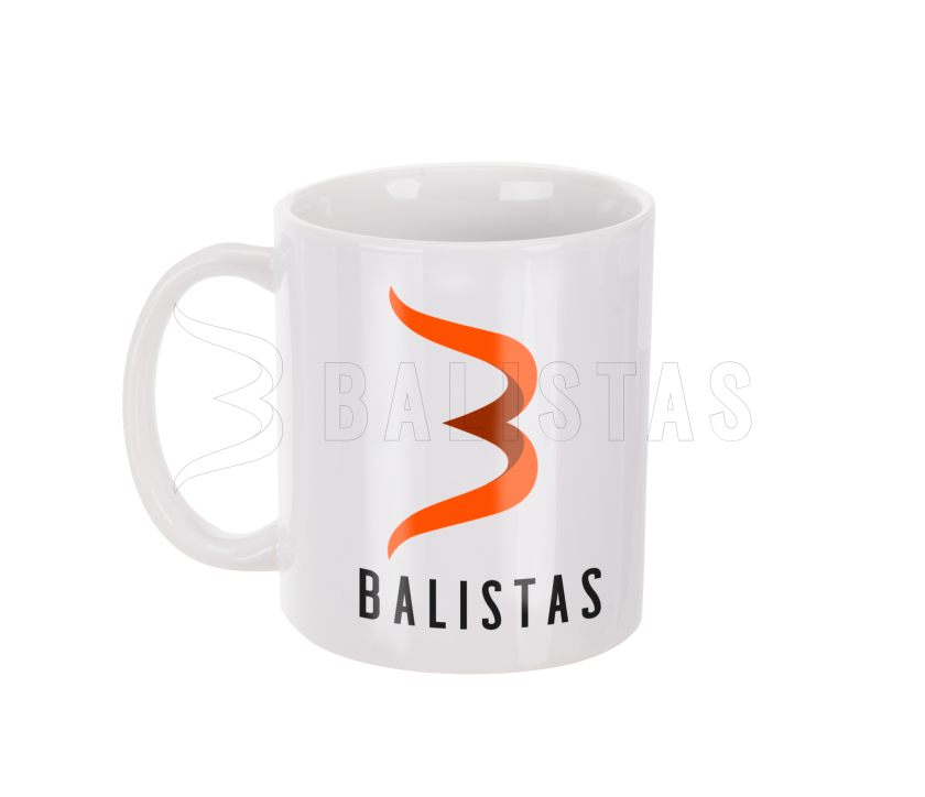 Bögre Balistas 325 ml Logo+Text