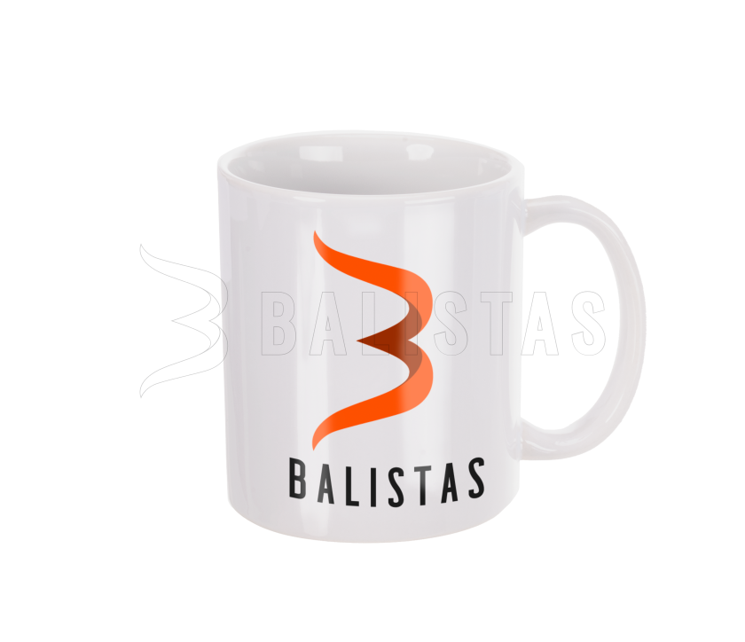 Bögre Balistas 325 ml Logo+Text