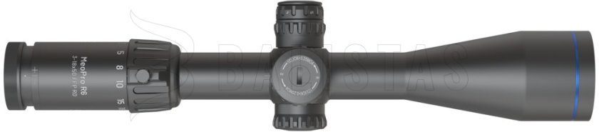 Távcső Meopta MeoPro R6 3-18x50 FFP RD MRAD 1 RD
