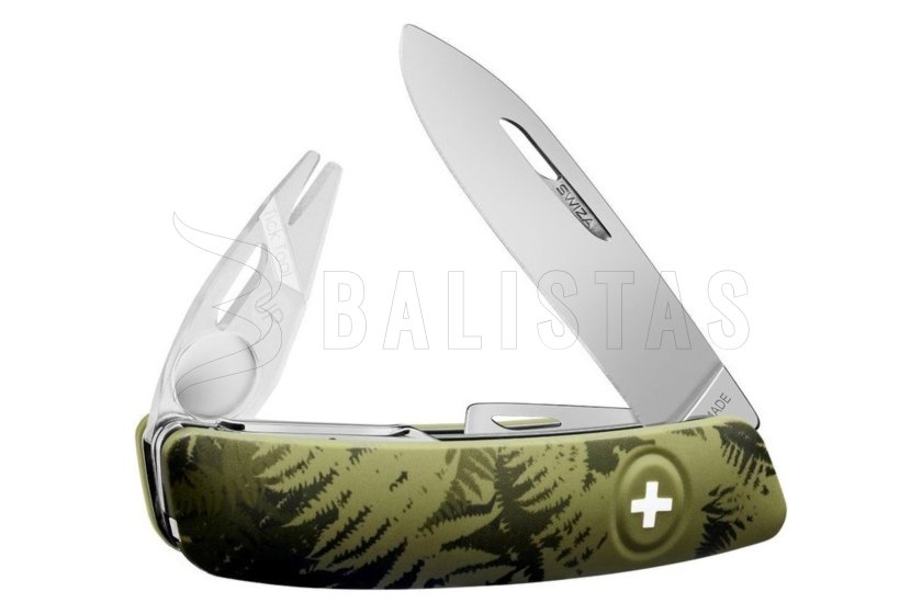 Svájci zsebkés Swiza TT03 Camo Silva olive