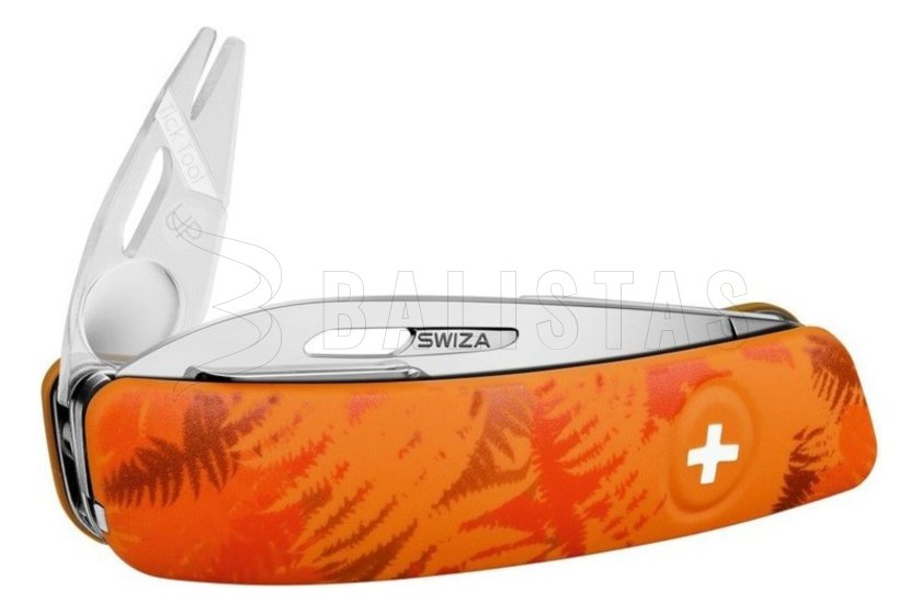 Svájci zsebkés Swiza TT03 Camo Filix orange