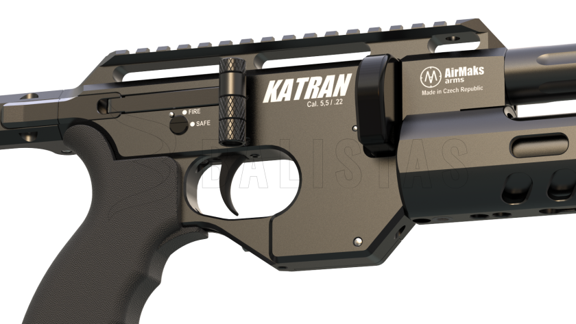 Taktikai töltőkar markolat AirMaks Katran Black