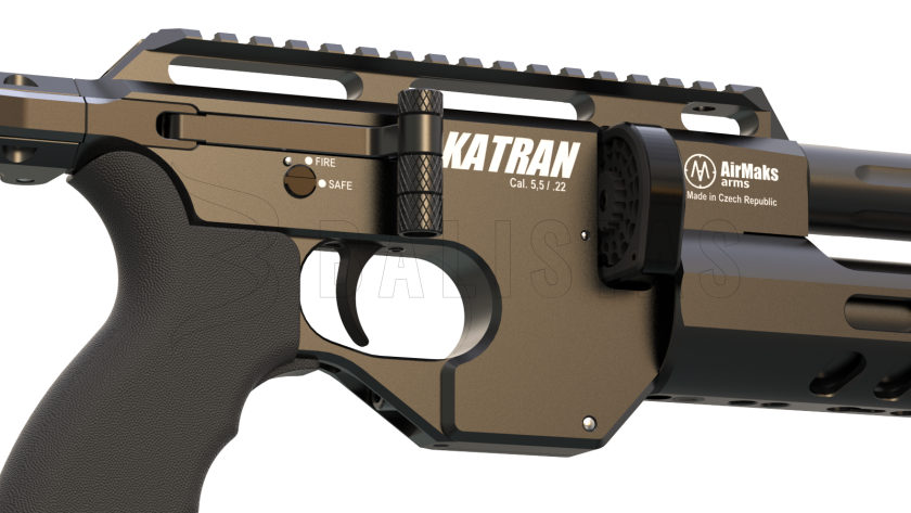 Taktikai töltőkar markolat AirMaks Katran Black
