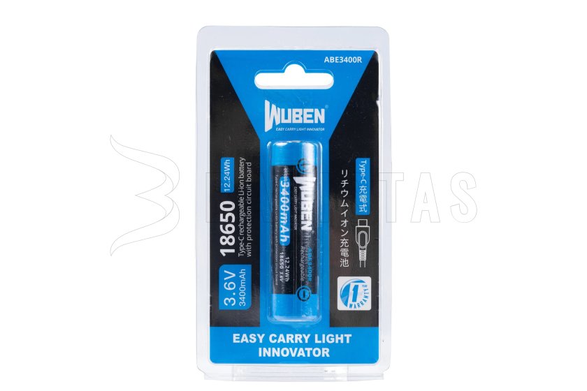 Elem Wuben 3400B x Li-Ion 3400mAh R