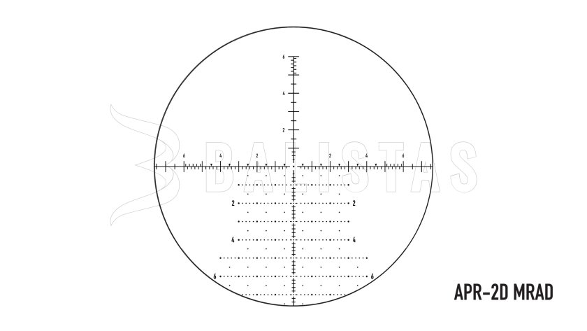 Távcső Element Helix GEN2 6-24x50 FFP APR-2D MRAD