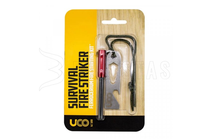 UCO Survival Fire tűzgyújtó, piros