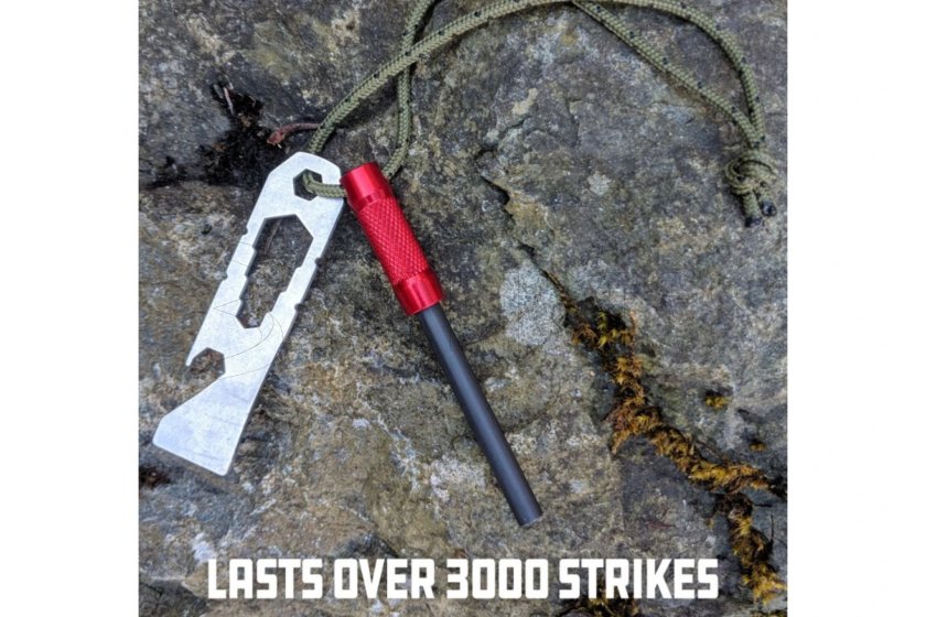 UCO Survival Fire tűzgyújtó, piros