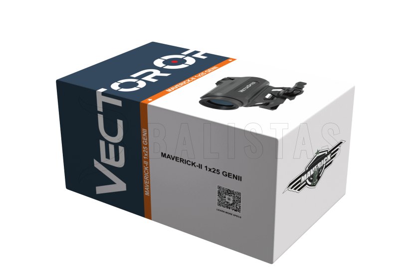 Kolimátor Maverick-II 1x25 GenII Red Dot Sight Motion Sensor