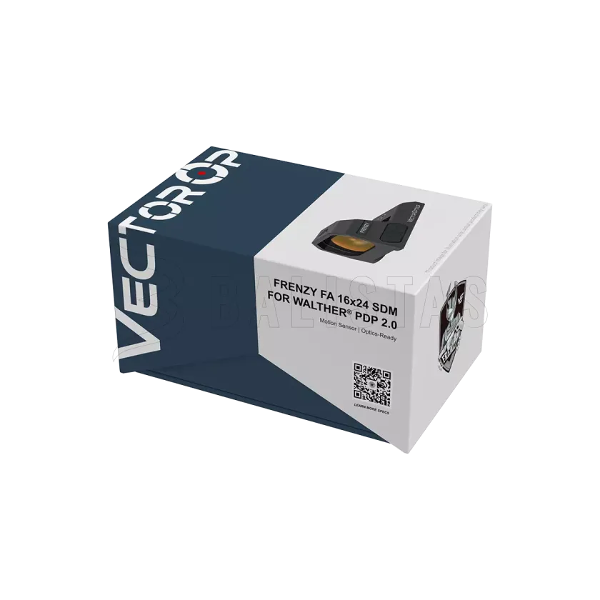 Kolimátor Vector Optics Frenzy FA 1x16x24 Walther® PDP 2.0 Red Dot Sight