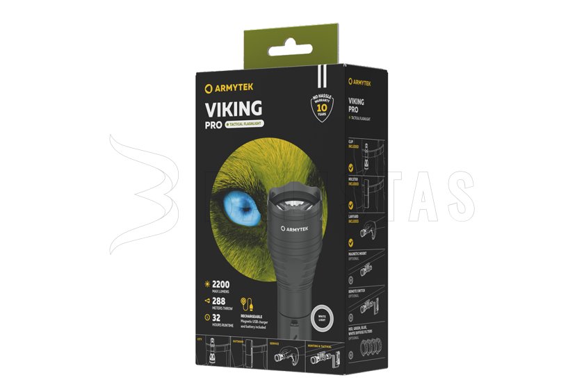Zseblámpa Armytek Viking PRO hideg fény