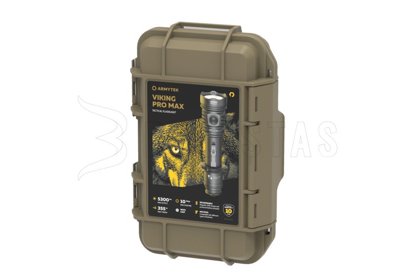 Zseblámpa Armytek Viking PRO MAX hideg fény