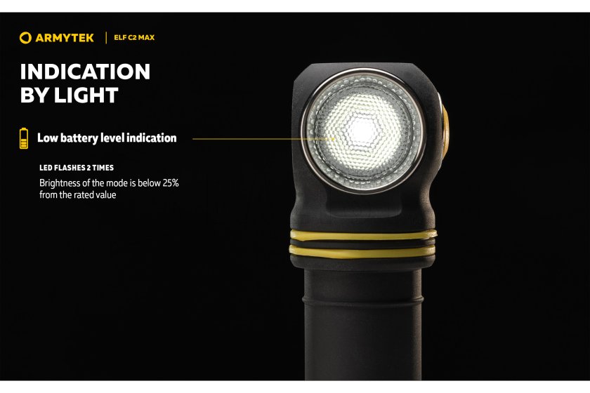 Multifunkciós lámpa Armytek Elf C2 MAX USB-C fehér fény