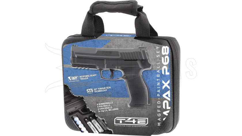 RAM pisztoly Umarex T4E Impax P68 szett 7,5J
