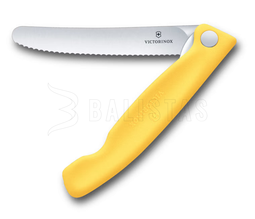 Skládací svačinový nůž Victorinox Swiss Classic Picnic žlutý 1.png