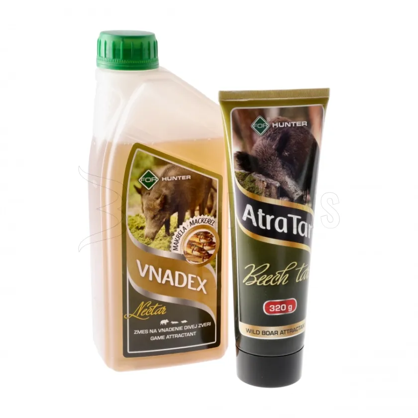 Csalogatóanyag Vnadex Nectar 1 kg Füstölt makréla + 320 g bükkfa kátrány AtraTar