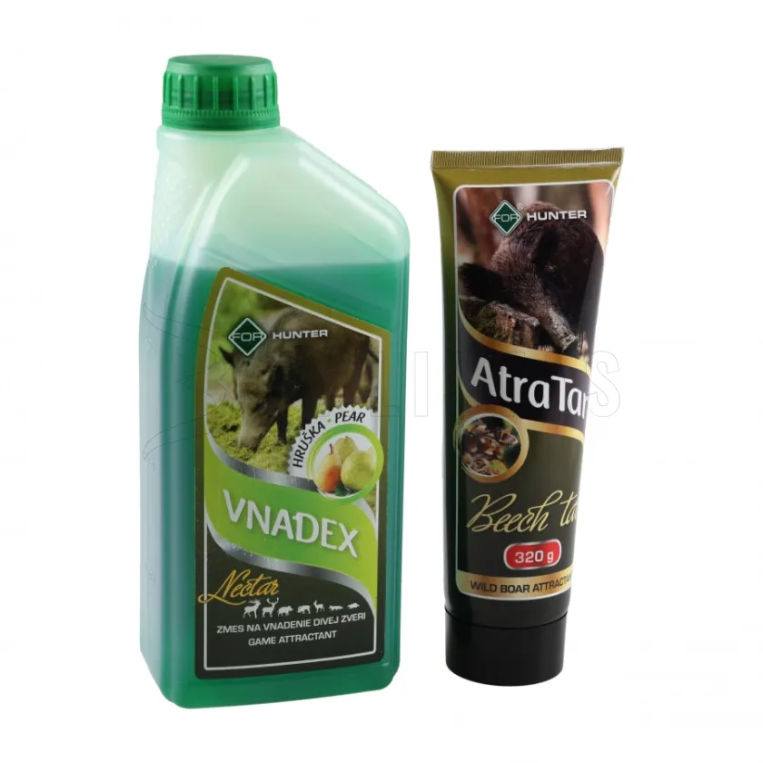 Csalogatóanyag Vnadex Nectar 1kg Édes körte + 320g bükkfakátrány AtraTar