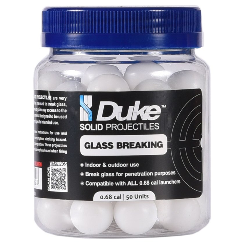Golyók Duke Glass Breaking Solid Projectile .68 50 db
