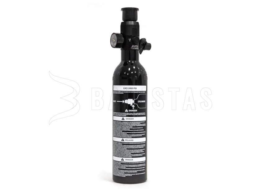 HPA palack Spirit Field 0.21l 200bar 850psi szabályozóval 2
