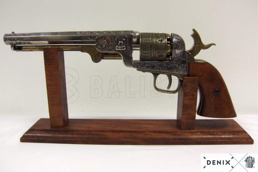 Colt Navy 1851 replika – sárgaréz 9