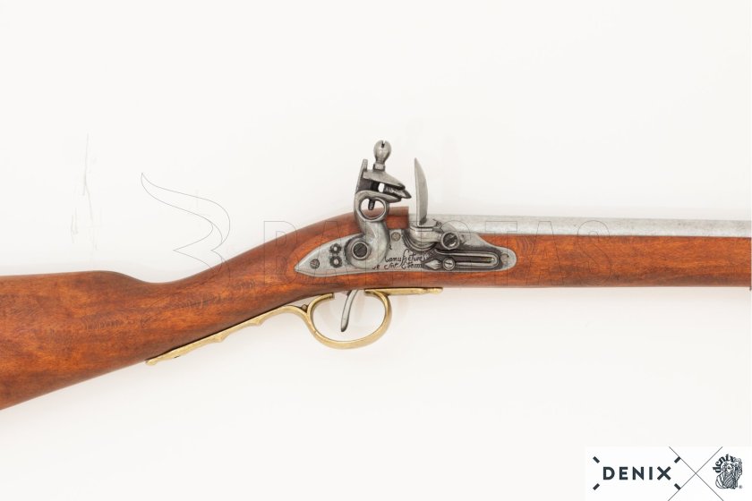 Francia kovás puska bajonettel replika, 1806 3