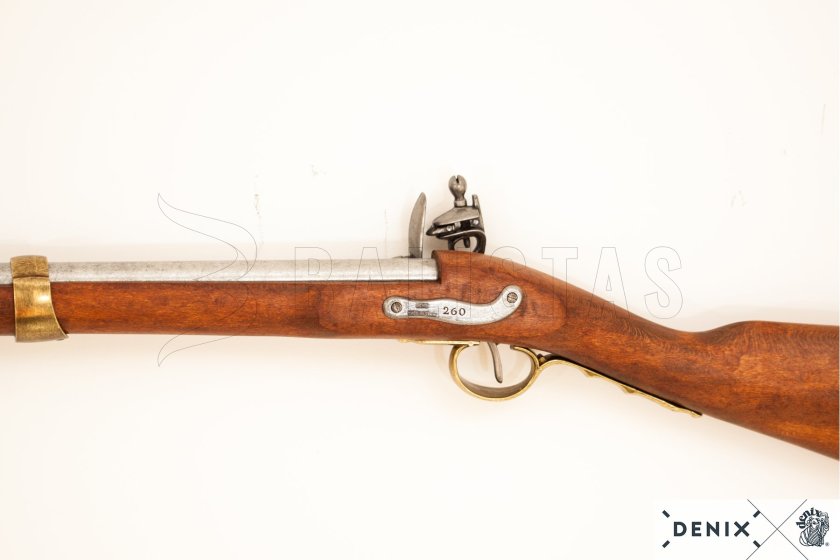 Francia kovás puska bajonettel replika, 1806 6
