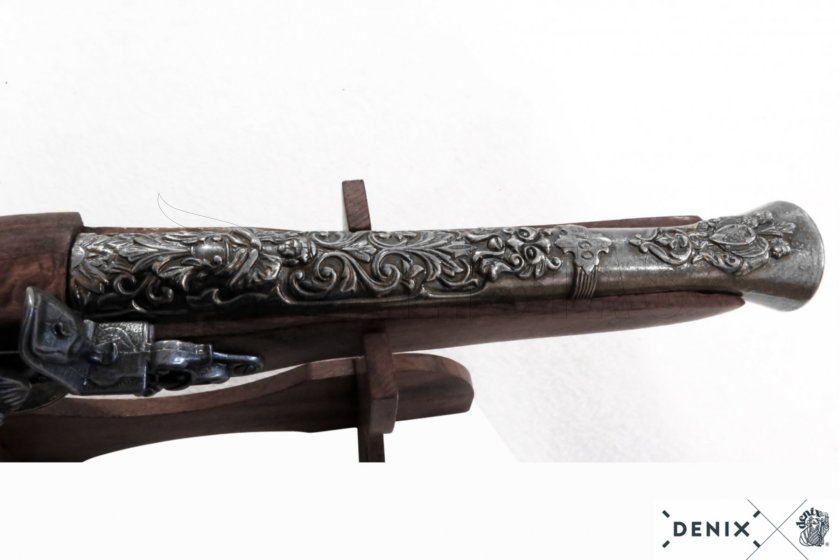Replika kovás pisztoly Blunderbuss, Ausztria 18. század 5