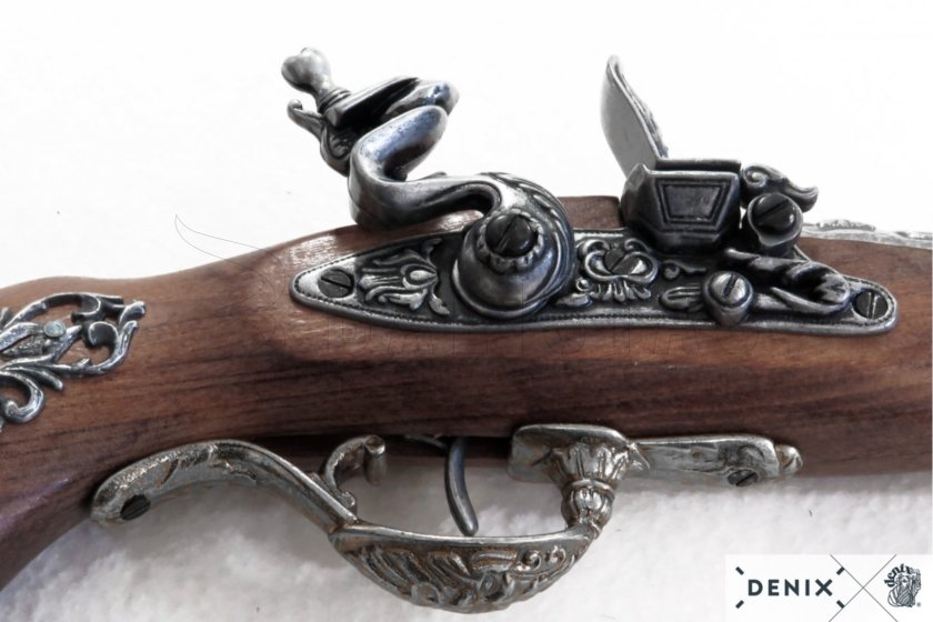 Replika kovás pisztoly Blunderbuss, Ausztria 18. század 3