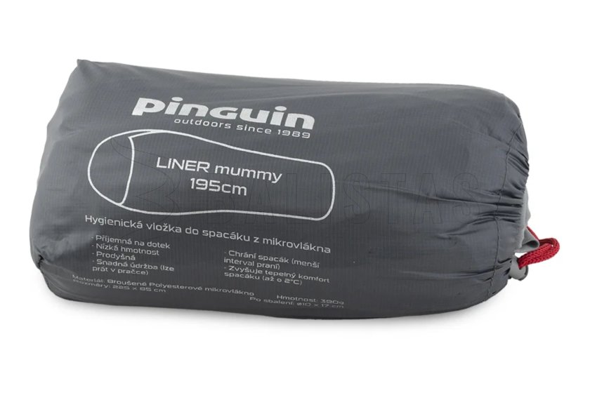 Hálózsákbélés Pinguin Liner Mummy 175cm 5