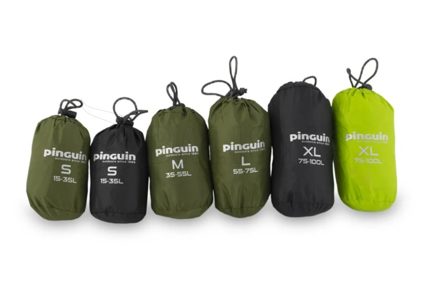 Hátizsák esőhuzat Pinguin Raincover M lime 8