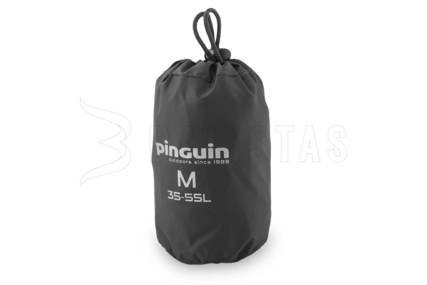 Hátizsák esőhuzat Pinguin Raincover M fekete