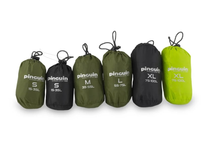 Hátizsák esővédő huzat Pinguin Raincover S khaki 7