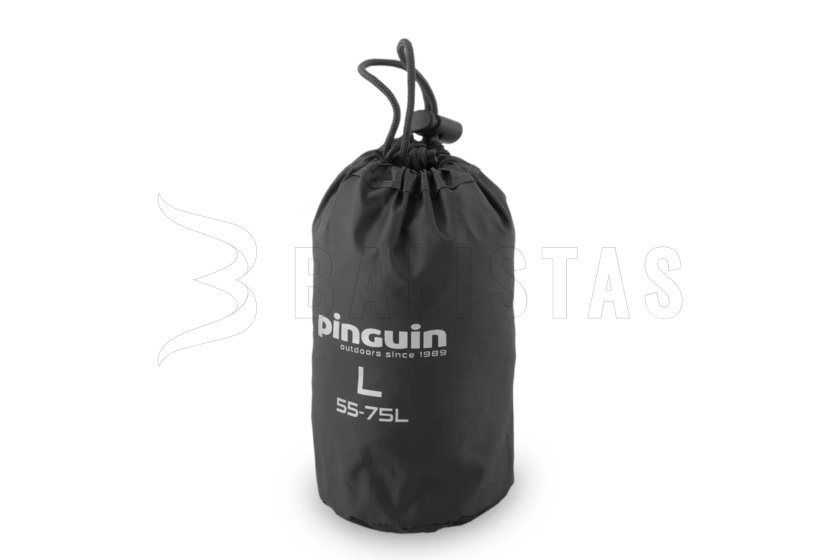 Esővédő huzat hátizsákhoz Pinguin Raincover L fekete