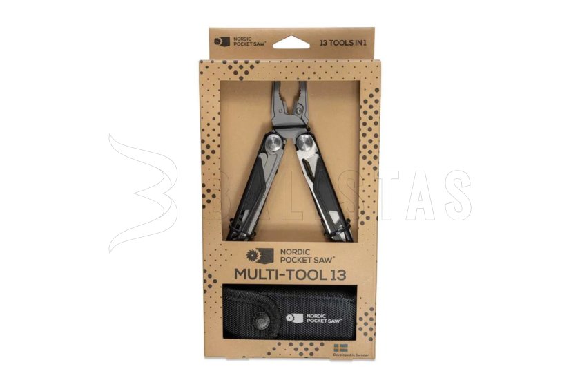 Multifunkciós kés Nordic Pocket Saw Multi-Tool 13 7
