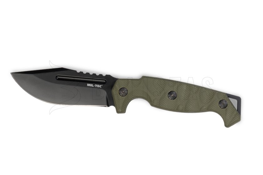 Harci kés G10 RIDGE KYDEX OLIVE DRAB tokkal