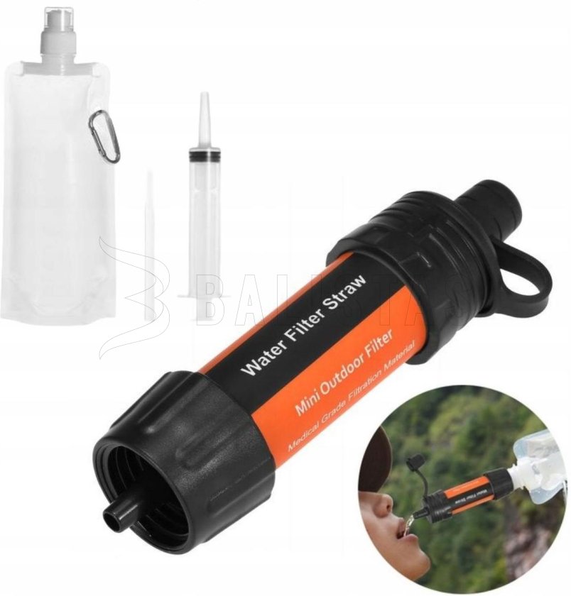 Zsebméretű vízszűrő Mini Water Filter 6v1