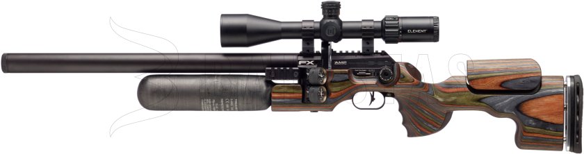 Légpuska FX King 500 Green Mountain Camo 6,35mm 3