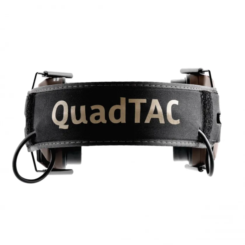 Aktív lövészeti fültok RealHunter Active ProSHOT QuadTAC FDE 7