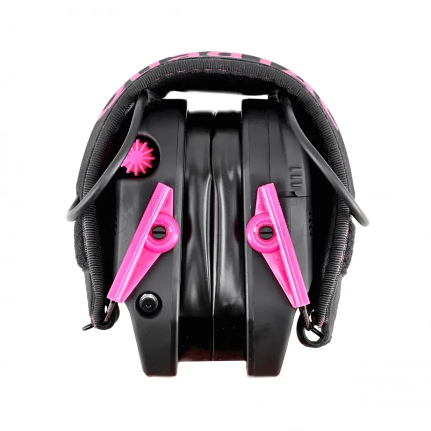 Aktív lövészeti fültok RealHunter Active ProSHOT QuadTAC Devil Pink 5