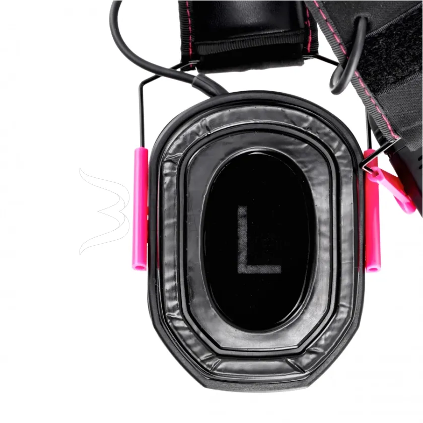 Aktív lövészeti fültok RealHunter Active ProSHOT QuadTAC Devil Pink 8